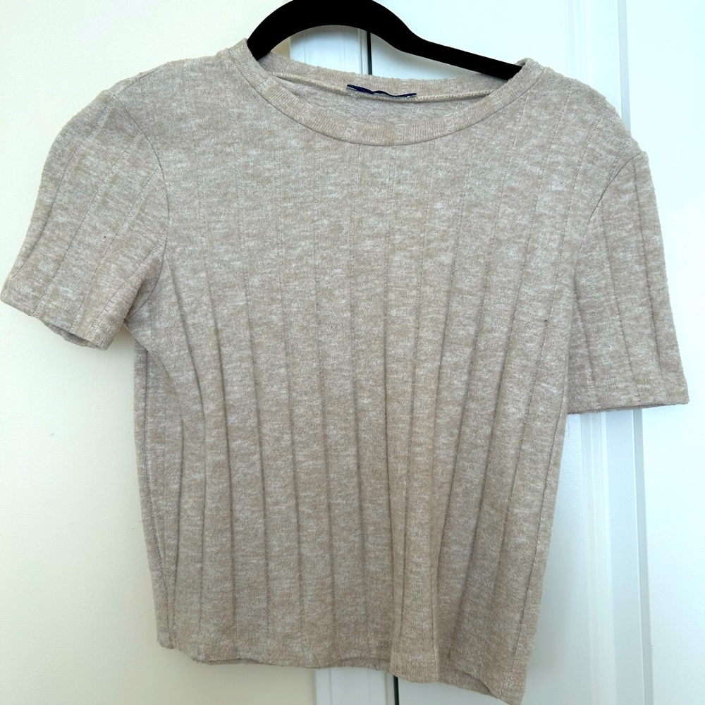 Zara Short Sleeve Sweater
